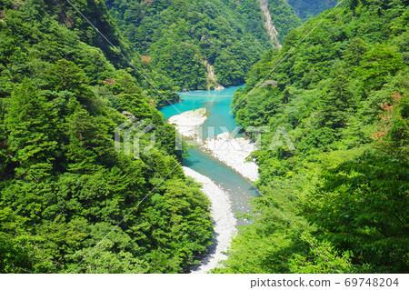 Dream Suspension Bridge, Sumata Gorge, Kawanehon Town, Shizuoka Prefecture, Japan Dream Suspension Bridge, Sumata Gorge, Kawanehon Town, Shizuoka Prefecture, Japan 69748204