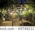 Kitahama alley brick open space (lit up) [Takamatsu City, Kagawa Prefecture] 69748212