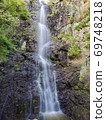 Autumn Fudo Waterfall [Mitoyo City, Kagawa Prefecture] 69748218