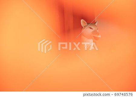 Senbon Torii和Shogunai風景採取在Inari寺廟在伏見ku,京都市 Senbon Torii和Shogunai風景採取在Inari寺廟在伏見ku,京都市 69748576