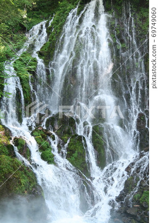 Nunobiki Falls at the foot of Mt. Norikura Nunobiki Falls at the foot of Mt. Norikura 69749060
