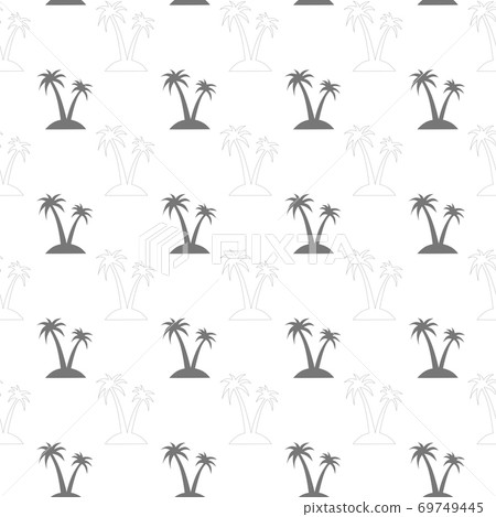 Seamless pattern with palm trees. Exotic tropical Seamless pattern with palm trees. Exotic tropical 69749445