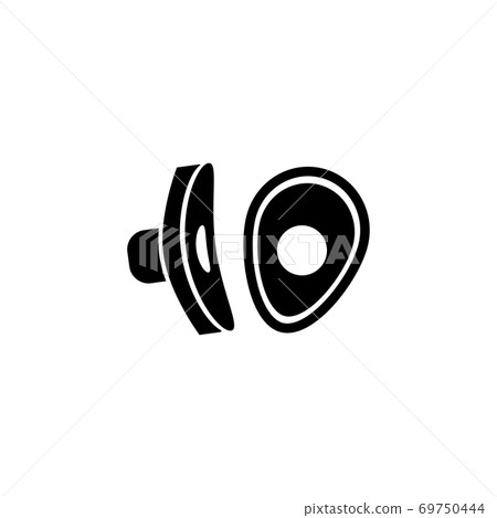 Boxing Paws Flat Vector Icon Boxing Paws Flat Vector Icon 69750444