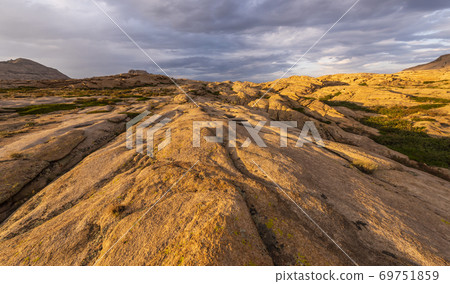 Bektau Ata Landscape Mountains  Kazakhstan 69751859
