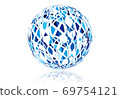 插圖球體圖像 69754121