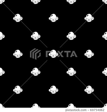Ufo and aliens Seamless pattern. Cute Doodles space ships sketch. Hand drawn Cartoon Vector illustration Ufo and aliens Seamless pattern. Cute Doodles space ships sketch. Hand drawn Cartoon Vector illustration 69754862
