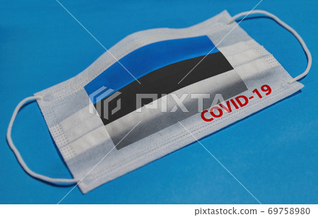 Medical face mask. Quarantine in Estonia Medical face mask. Quarantine in Estonia 69758980