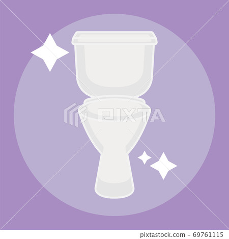 Isolated clean toilet icon 69761115