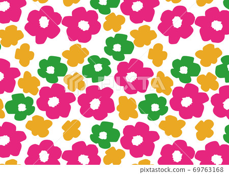 POP floral wallpaper POP floral wallpaper 69763168