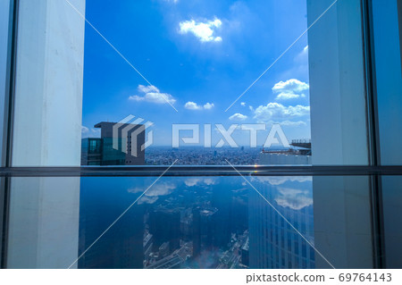 [Aichi Prefecture] Bird's-eye view from JR Gate Tower at Nagoya Station [2020] 69764143