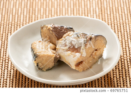 Boiled mackerel. Boiled mackerel. 69765751