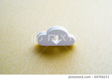 Icon model cloud 69768251