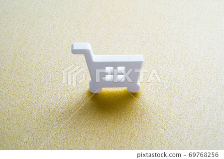 Icon model cart Icon model cart 69768256