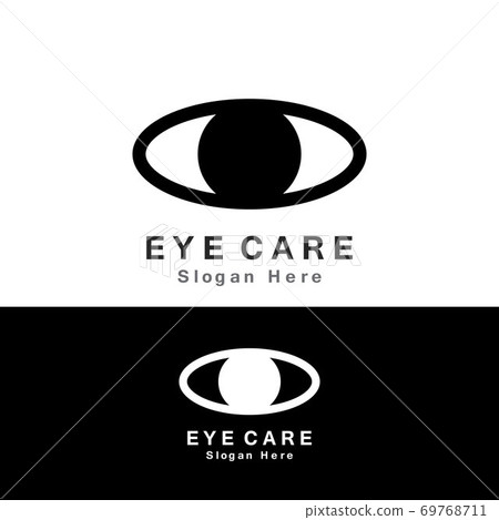 Eye Care vector logo design icon Eye Care vector logo design icon 69768711