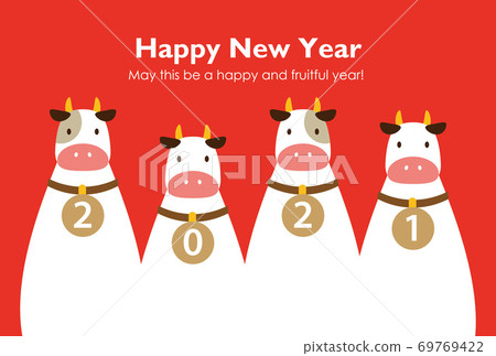 新年賀卡 賀年片 賀年卡 69769422