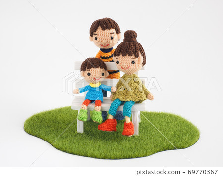 Amigurumi doll family 69770367