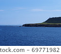 Clear Shiretoko Cape and the Northern Territories / Kunashiri Island 69771982