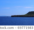 Clear Shiretoko Cape and the Northern Territories / Kunashiri Island 69771983