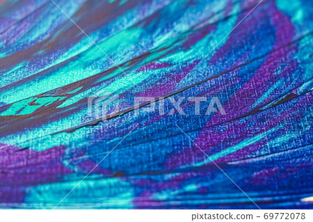 Mix of blue, turquoise and purple abstract background, painting and art Mix of blue, turquoise and purple abstract background, painting and art 69772078