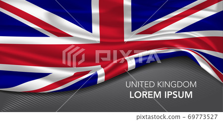 UK national day greeting card, banner with template text vector illustration 69773527