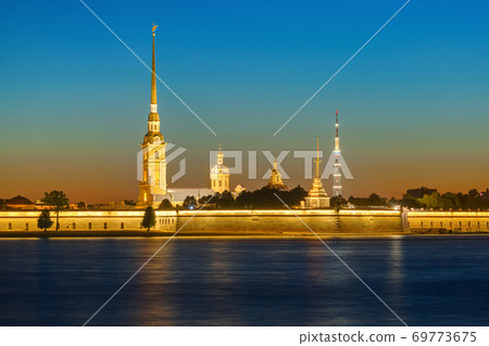 Peter-Pavel's Fortress in Saint-Petersburg - Russia Peter-Pavel's Fortress in Saint-Petersburg - Russia 69773675