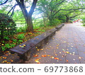 Chidorigabuchi公園的長凳 69773868
