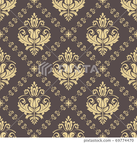 Classic Seamless Vector Pattern - Stock Illustration [69774470] - PIXTA