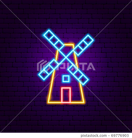 Mill Neon Sign 69776903