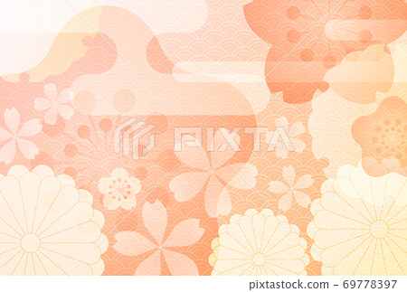 New Year background red New Year background red 69778397
