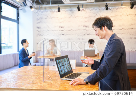 Rental office free address standing work online conference video conference remote work Rental office free address standing work online conference video conference remote work 69780614