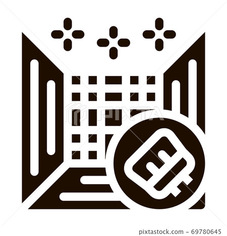 Climate System Cleaning Vector Icon 69780645