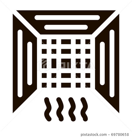 Service Air Conditioner Vector Icon 69780658