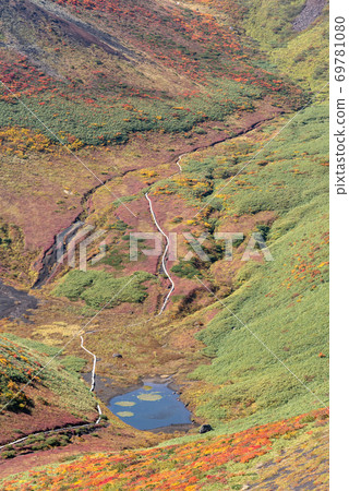 Akita Komagatake / Baba no Koji (Moomin Valley) during the autumn colors 69781080