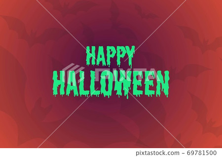 Halloween. October 31. Holiday concept. Template for background, banner, card, poster with text 69781500