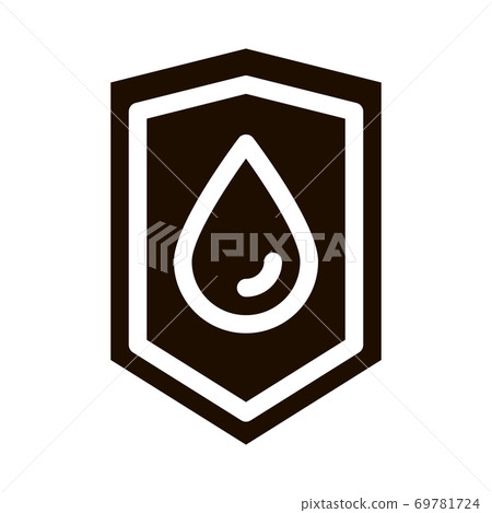 Waterproof Material Guard Vector Icon 69781724