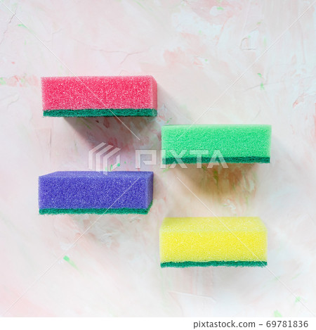 New colorful sponges for dishwashing and cleaning 69781836