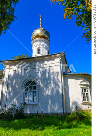 Church of Holy Martyrs Guriy, Samon and Aviv in the village Karacharovo near Murom, Russia 69782315