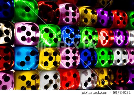 Dice colorful Dice colorful 69784021