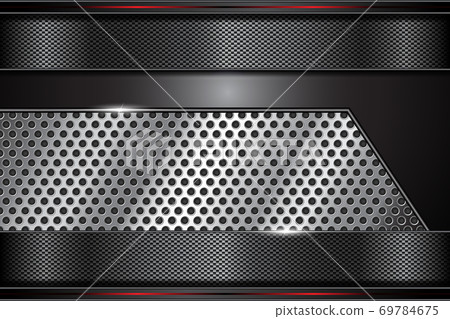abstract metal carbon texture and red line abstract metal carbon texture and red line 69784675