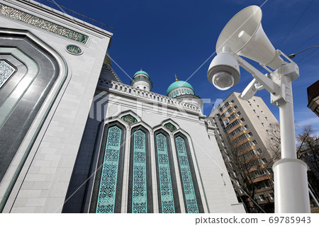 Moscow Cathedral Mosque, Russia -- the main mosque in Moscow, new landmark Moscow Cathedral Mosque, Russia -- the main mosque in Moscow, new landmark 69785943