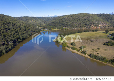 The Hawkesbury River in regional New South Wales in Australia 69786622