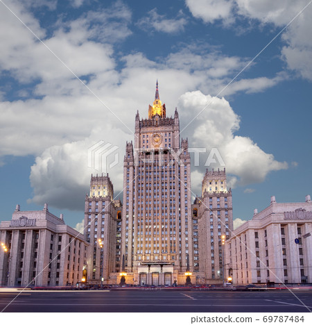 Ministry of Foreign Affairs of the Russian Federation, Smolenskaya Square, Moscow, Russia 69787484