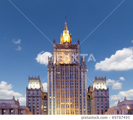 Ministry of Foreign Affairs of the Russian Federation, Smolenskaya Square, Moscow, Russia 69787493