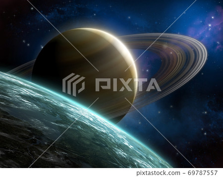 Ring planet 69787557