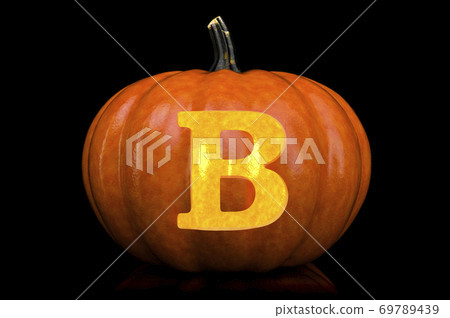 how to carve the letter a in a pumpkin