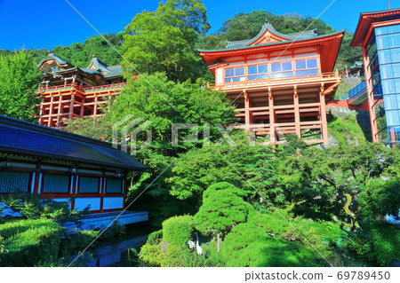 [佐賀縣]裕德稻荷神社在晴朗的天氣下 69789450
