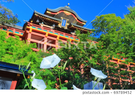 [佐賀縣]裕德稻荷神社在晴朗的天氣下 69789452