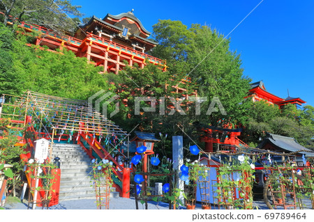 [佐賀縣]裕德稻荷神社在晴朗的天氣下 69789464