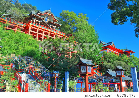 [Saga Prefecture] Yutoku Inari Shrine under fine weather 69789473