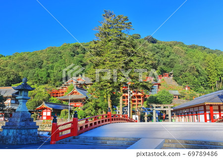 [Saga Prefecture] Yutoku Inari Shrine under fine weather 69789486